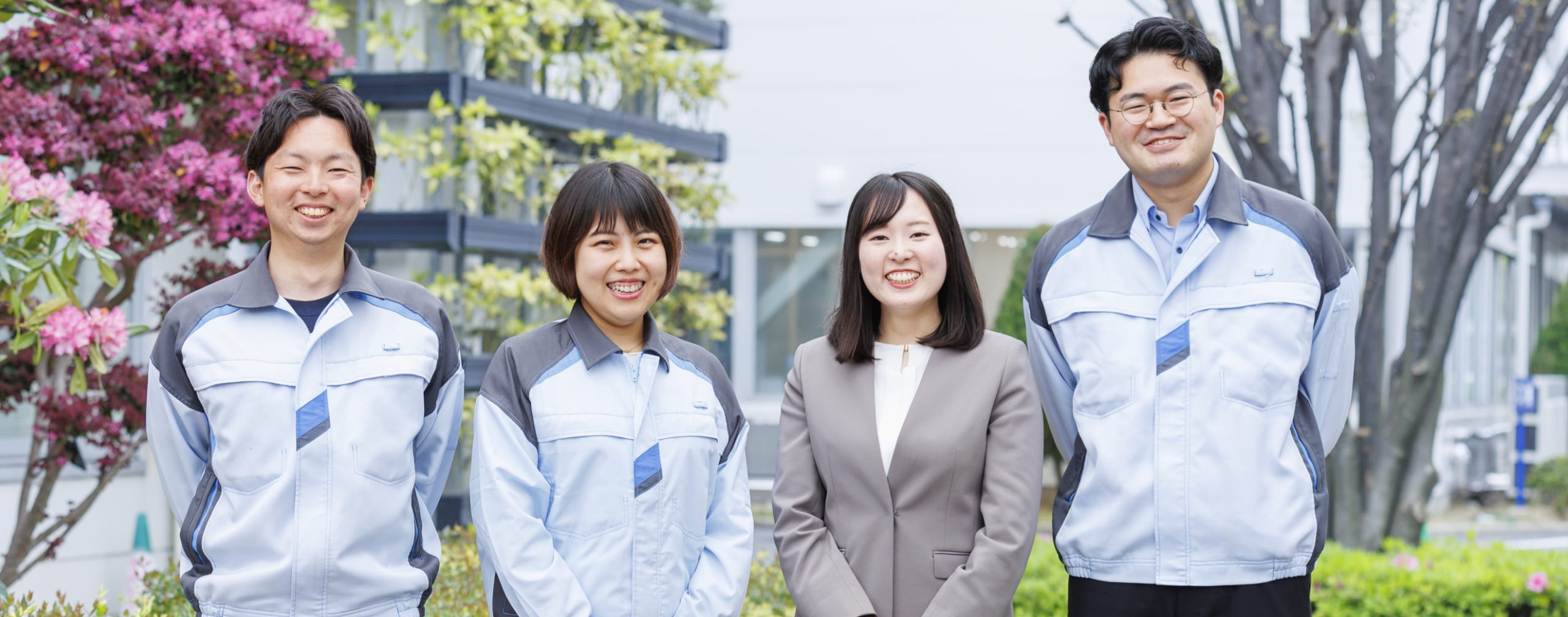 同期4人の写真
