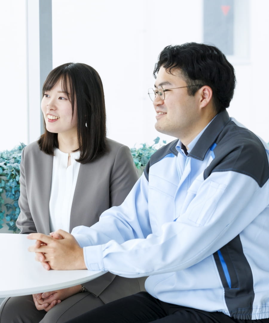 男女の写真